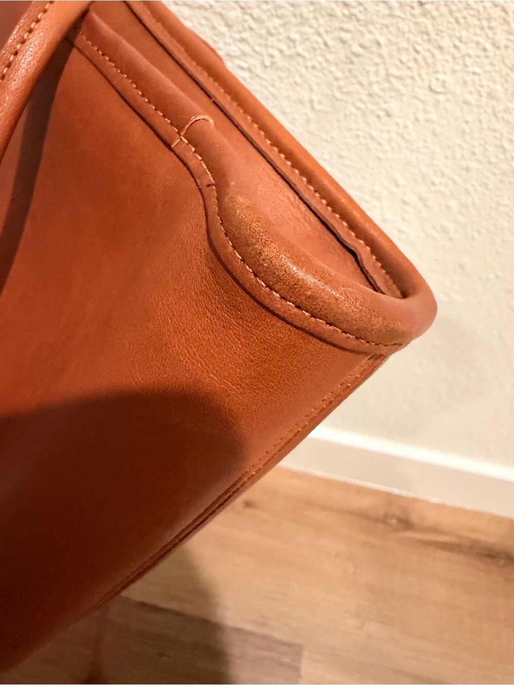 Vintage Coach Scooter Crossbody Bag Brown - Picture 13 of 13